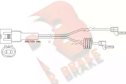 Контакт R BRAKE 610233RB